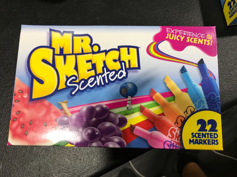 Photo 2 of Mr. Sketch 22pk Scented Markers Chisel Tip

