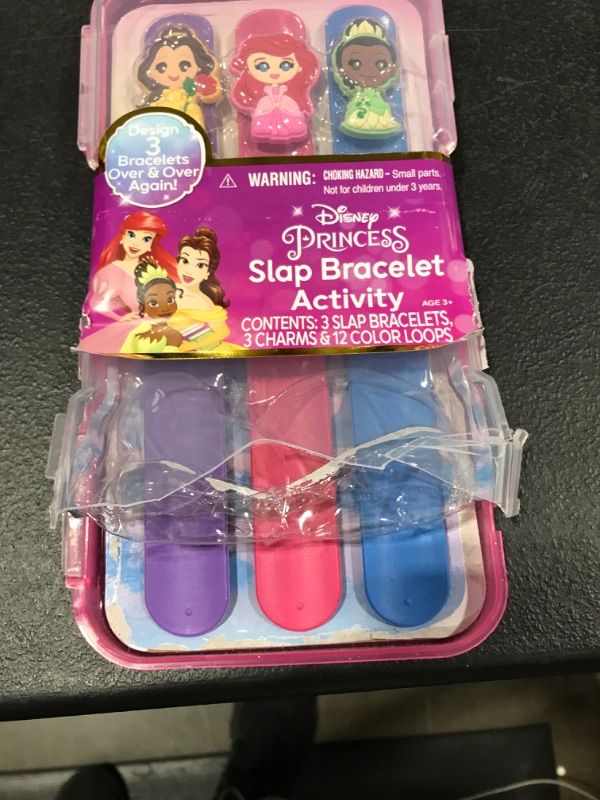 Photo 3 of Disney Princess Slap Bracelet Activity Kit, 2 Packs!!! 

