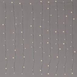 Photo 1 of 100ltr LED Plug-in Curtain String Lights with Clips - Room Essentials™

