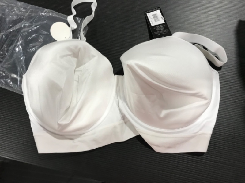 Photo 2 of Bali One Smooth U Bounce Control Underwire Bra White 44DD Women's
