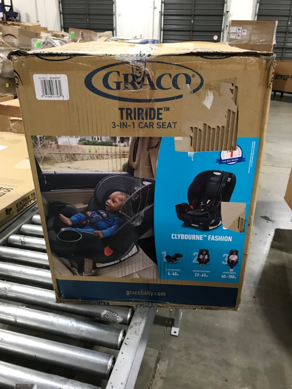 Photo 5 of Graco TriRide 3-in-1 Car Seat, Infant to Toddler Car Seat with 3 Modes
