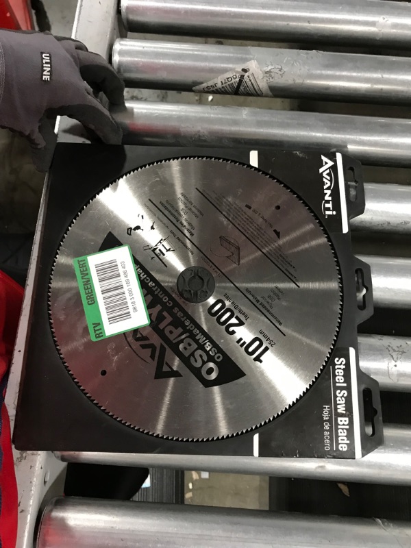 Photo 2 of Avanti 10 in. X 200-Tooth OSB/Plywood Ripping Circular Saw Blade
