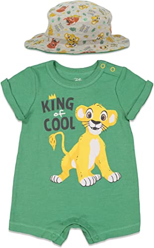 Photo 1 of Disney Lion King,Mickey Mouse,Winnie the Pooh Simba Baby Romper and Sunhat- size 0-3