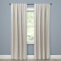 Photo 1 of 1pc Blackout Doral Window Curtain Panel Cream - Project 62- 50"WX84"L