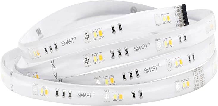 Photo 1 of SYLVANIA Smart LED WiFi Full Color Light Strip, 6.5 ft, Dimmable, Compatible with Alexa and Google Home Only - 1 Pack (75704)
