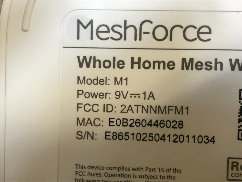 Photo 10 of Meshforce Mesh WiFi System M3s Suite - Up to 6,000 sq. ft. Whole Home Coverage - Gigabit WiFi Router Replacement - Mesh Router for Wireless Internet (3 Pack)
