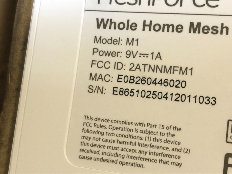 Photo 9 of Meshforce Mesh WiFi System M3s Suite - Up to 6,000 sq. ft. Whole Home Coverage - Gigabit WiFi Router Replacement - Mesh Router for Wireless Internet (3 Pack)
