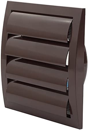 Photo 1 of 5'' Exhaust Hood Vent - Brown Air Vent Cover, HVAC Exhaust Vent Duct Cover, Exhaust Cap
