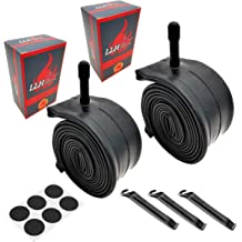 Photo 1 of 26 INCH TUBE - 26 X 1.95 26X2.125 26X1.75 26X2.25 BIKE TUBE 26X2.125 WITH EXTRA REPAIR LEVERS AND KITS, 6 SELF-ADHESIVE ROUND PATCHES - ANTI HEAT RESISTANCE