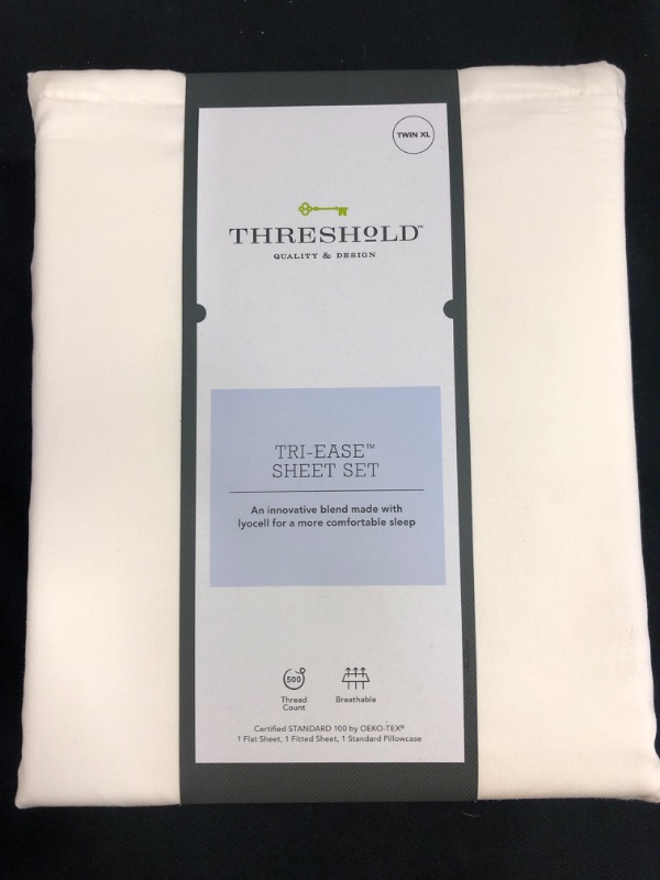 Photo 2 of 500 Thread Count Tri-Ease Sheet Set - Threshold™ TWIN XL