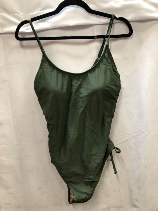 Photo 2 of California Sunshine Cinched Swimsuit size XL 
