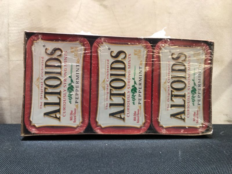 Photo 4 of Altoids 6-1.76 Oz Peppermint Exp--07-2023
