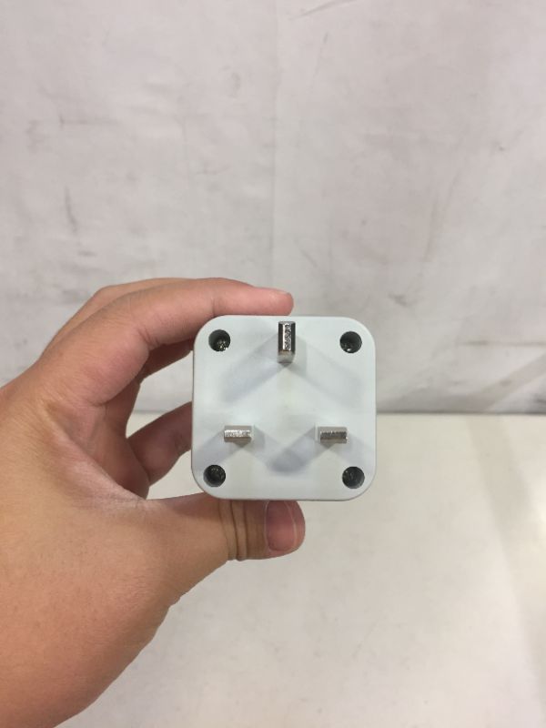 Photo 3 of US to UK Plug Adapter, Ireland Scotland Type G Travel Adapter, TESSAN Power Adapter with 3 American Outlets and 2 USB Ports, USA to Qatar British England Kenya Dubai Irish Outlet Adaptor
