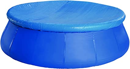 Photo 1 of 12.5FT Round Swimming Pool Cover,Above Ground Pool Cover,Dustproof Waterproof
