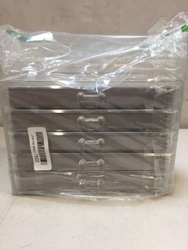 Photo 1 of acrylic jewelry case 5 tier (GREY)  9" *7"