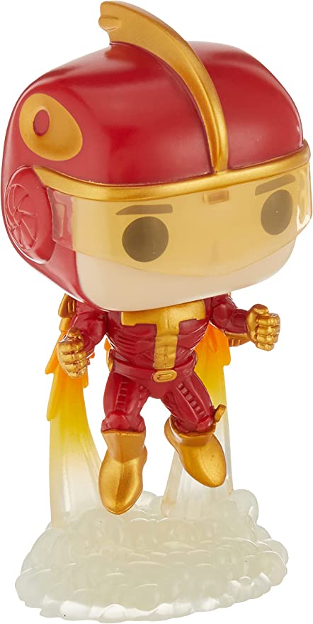 Photo 1 of Funko Pop! Movies: Jingle All The Way - Turbo Man Flying, Amazon Exclusive
