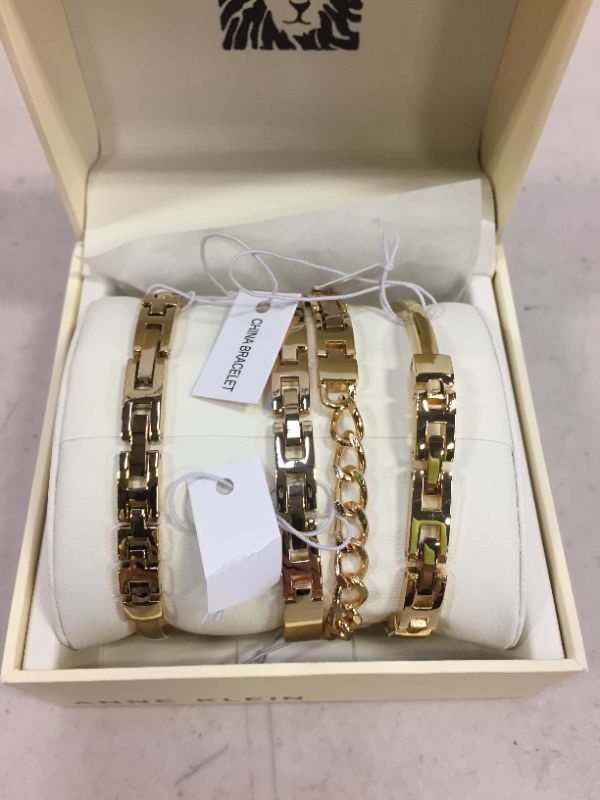 Photo 3 of Anne Klein Women's Bangle Watch and Bracelet Set, AK/1470
