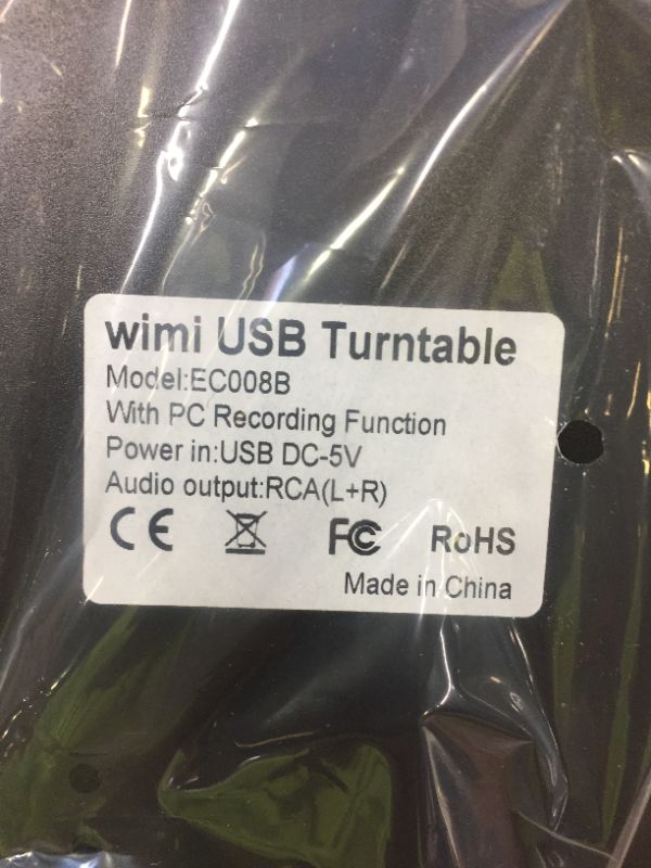 Photo 2 of wimi real stereo mini usb turntable - SOLD AS IS