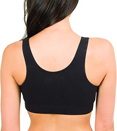 Photo 1 of Fruit of the Loom Women's Shirred Front Sport Bra, 2-Pack size 36 
