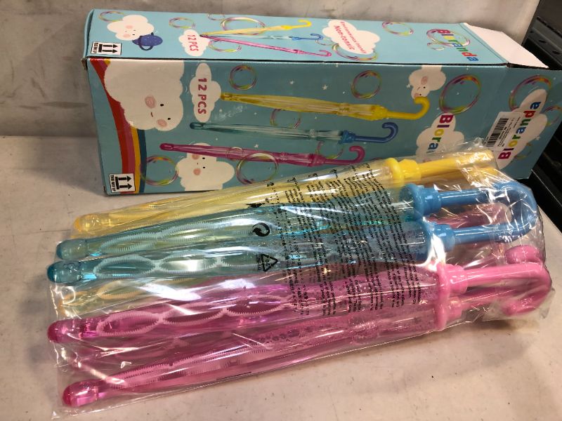 Photo 2 of Bloranda 12 Pack 15'' Bubble Wands