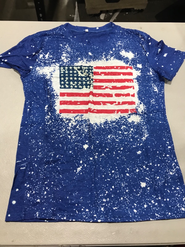 Photo 1 of American Flag T-Shirt, size S.
