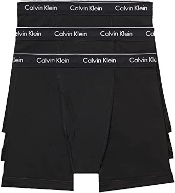 Photo 1 of Calvin Klein Men's Underwear Cotton Classics 3-Pack Boxer Brief, size M.