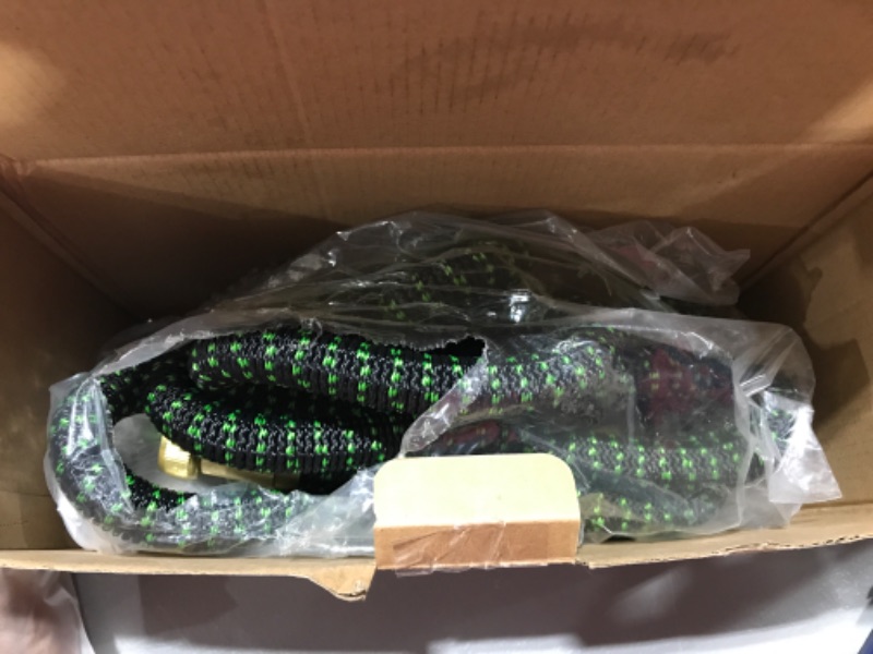 Photo 2 of 75ft Garden Hose, Expandable flexibleWater Hose with 9 Function Water Spray Nozzles, Extra Strength Fabric - Lightweight Durable 3750D Latex, Core 3/4" Solid Brass Connectors
