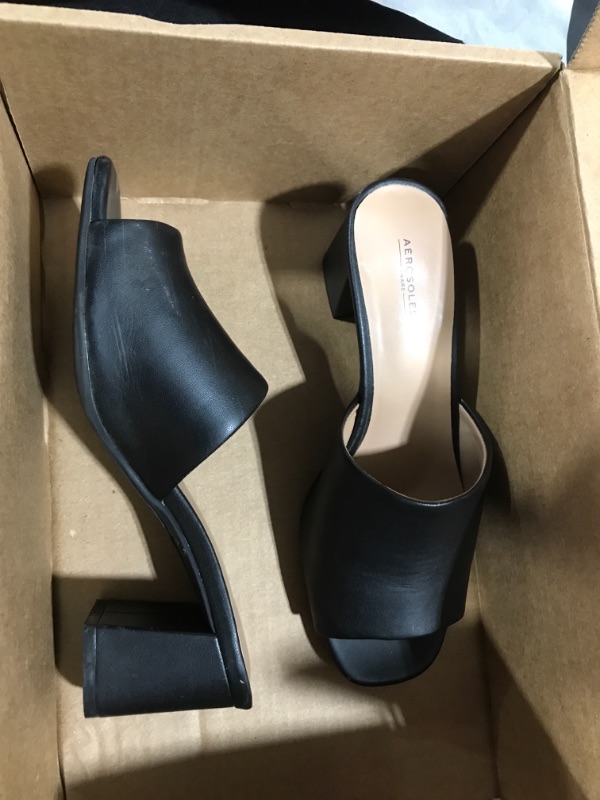 Photo 1 of 2 INCH BLACK HEELS SIZE 7 