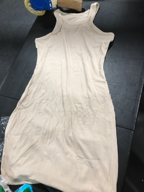 Photo 1 of BEIGE SLIMFIT DRESS SIZE M 