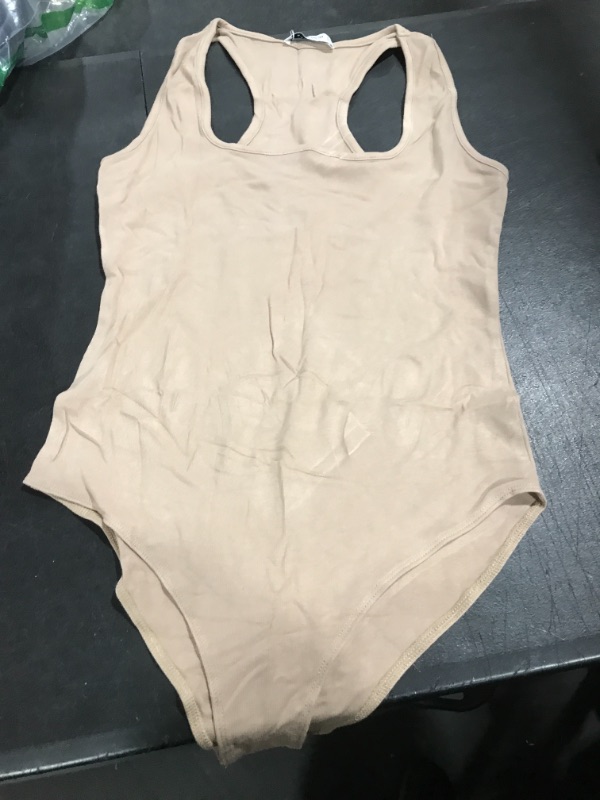 Photo 1 of BEIGE BODYSUIT SIZE S 