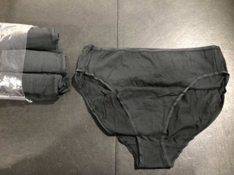 Photo 1 of 10 PACK AMAZON ESSENTIALS UNDERWEAR BLACK SIZE XL
