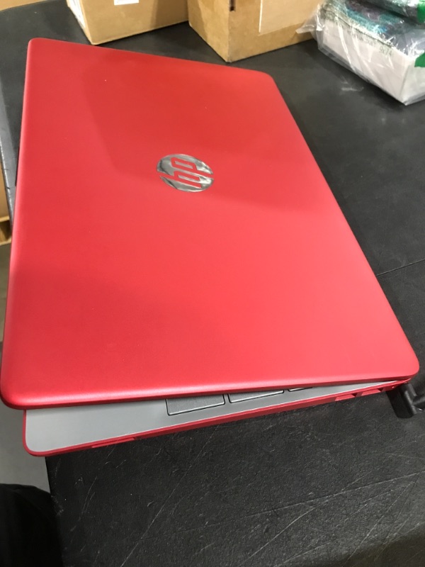 Photo 3 of 2022 HP Flagship Laptop, Intel Dual-Core Processor up to 2.65GHz, 15-inch, 4GB DDR4, 500GB Storage, Super-Fast WiFi, Windows 11, Dale Red (Renewed)