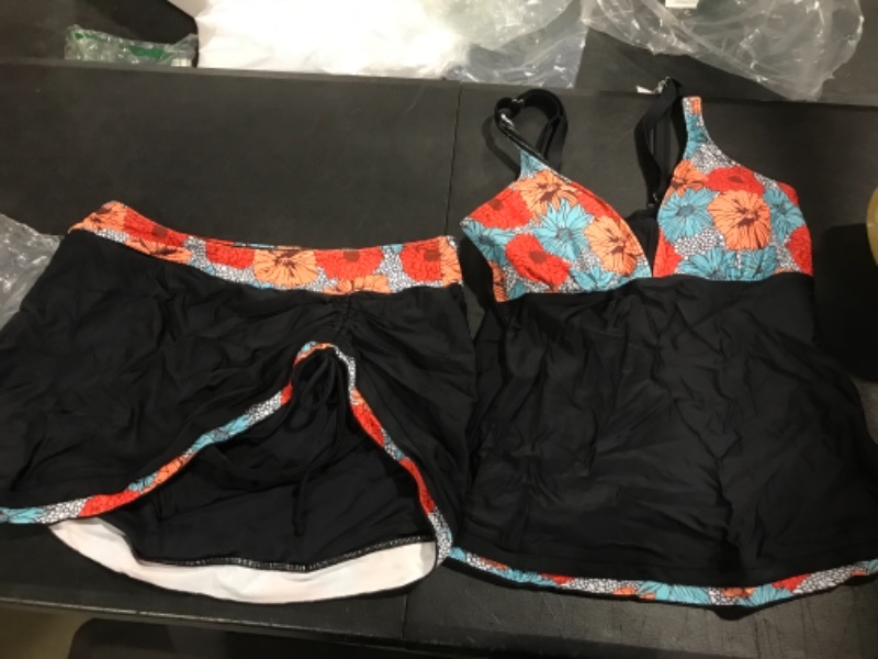 Photo 1 of 2 PIECE SWIMSUIT SIZE L 