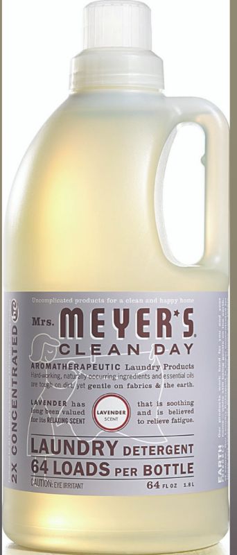 Photo 1 of (2 PACK) MRS. MEYER'S CLEAN D Laundry Detergent, Lavender Scent, 64-oz.
