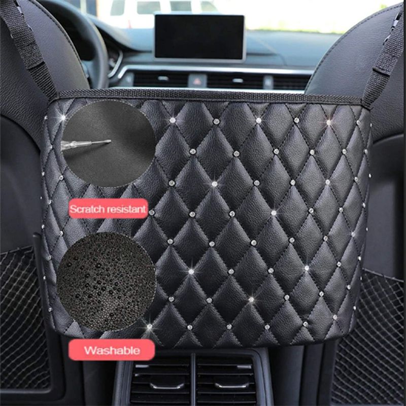 Photo 3 of Car Net Pocket Handbag Holder,