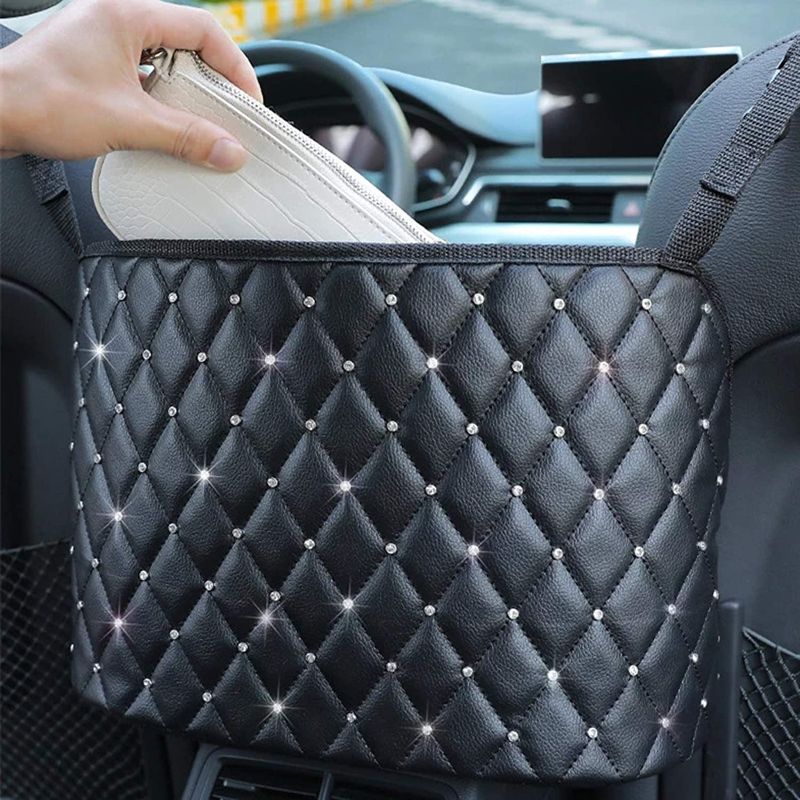 Photo 1 of Car Net Pocket Handbag Holder,