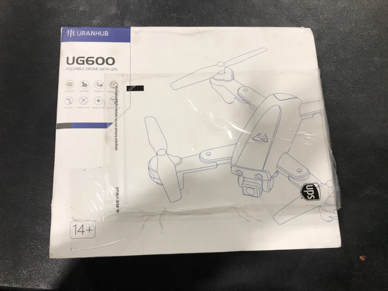Photo 1 of UranHub Drone Batteries, Auto Return, Follow Me, Gesture Control, Point of Interest, Waypoints, Black