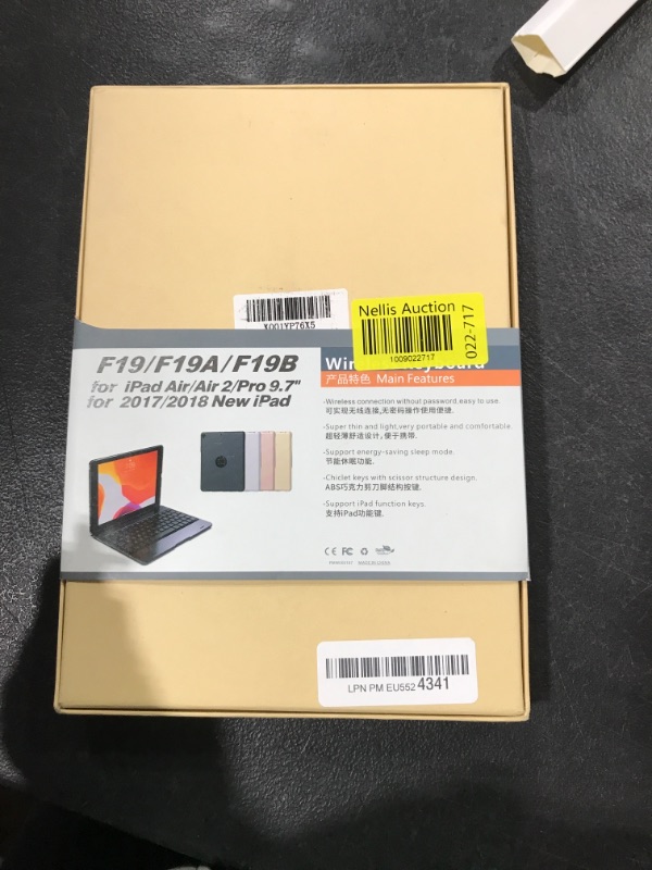 Photo 3 of iPad Keyboard Case 9.7 inch, Compatible with iPad 