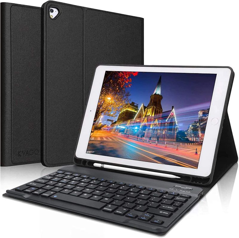 Photo 1 of iPad Keyboard Case 9.7 inch, Compatible with iPad 