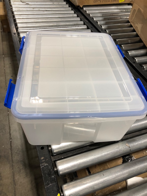 Photo 2 of 15inx20in STORAGE BIN WITH LID 7IN DEEP  