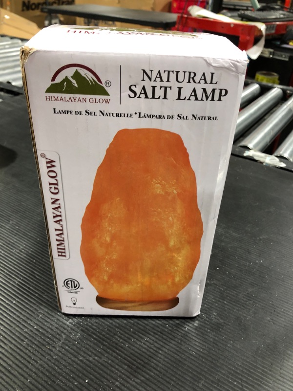 Photo 3 of 4.8 in. Pink Salt LED Light Bulb Indoor Himalayan Salt Lamp Bulb