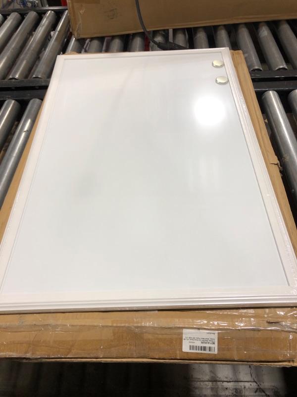 Photo 2 of U Brands Magnetic Dry Erase Board, 20 x 30 Inches, White Wood Frame (2071U00-01)
