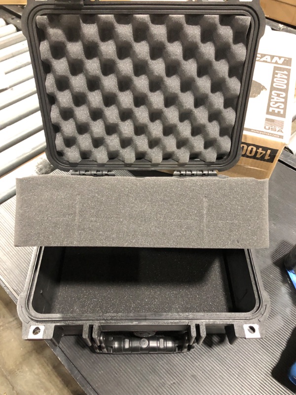 Photo 3 of Pelican 1400 Case With Foam (Black)