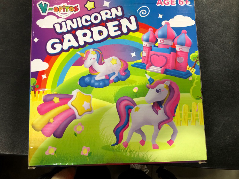 Photo 1 of  DIY Unicorn Garden Craft Kits, Light Up Terrarium Arts and Crafts Kits 