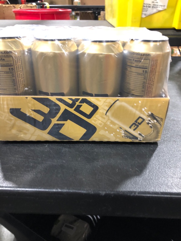 Photo 2 of 3D ENERGY DRINK (Christian Guzman's) 16 Fl Oz - 12 Monster Cans -