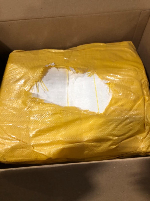 Photo 2 of 5 Pack FIBC Bulk Bag, Super Sack 1 Ton Bag, 35"L x 35"W x 43"H, 2200lbs SWL, Heavy Duty Bulk Bag, Woven Polypropylene Bags https://a.co/d/2v1YxSl