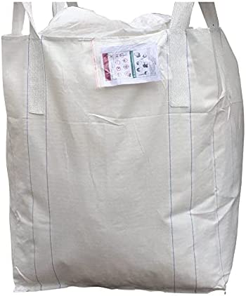 Photo 1 of 5 Pack FIBC Bulk Bag, Super Sack 1 Ton Bag, 35"L x 35"W x 43"H, 2200lbs SWL, Heavy Duty Bulk Bag, Woven Polypropylene Bags https://a.co/d/2v1YxSl