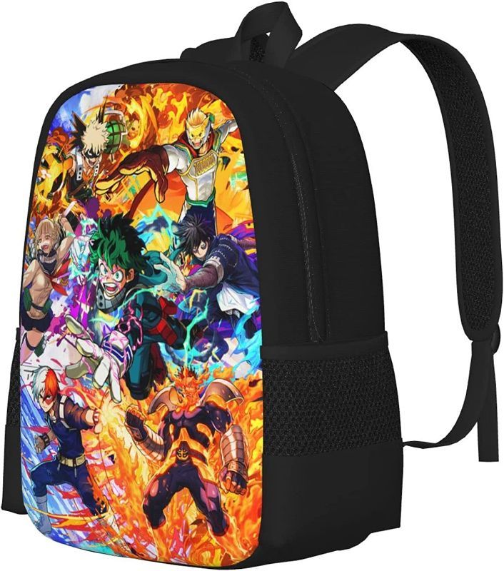 Photo 1 of  2PCS Anime Backpack Cute Cartoon Bookbag With Pencil Case 