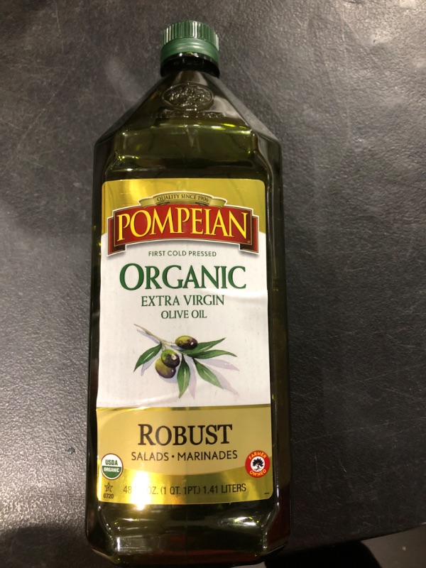 Photo 2 of Pompeian USDA Organic Robust Extra Virgin Olive Oil, 48 FL. OZ. 