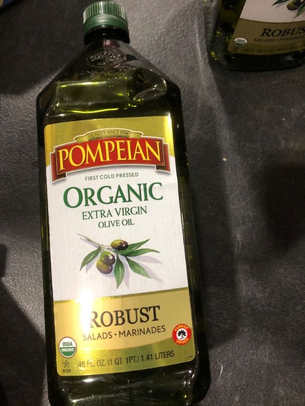 Photo 2 of Pompeian USDA Organic Robust Extra Virgin Olive Oil, 48 FL. OZ. 